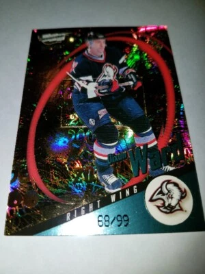 NUMBERED! 1999-00 Dixon Ward Pacific Revolution SHADOW SERIES PARALLEL - 68/99 - Image 1 of 2