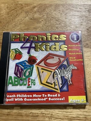 Cosmi Phonics 4 Kids 3+ ~ Match sounds Rhyming Word Construction ~ Homeschool - Image 1 of 4
