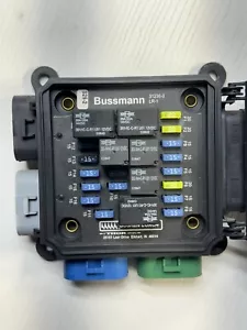 BUSSMANN LR-2 LMTV TRUCK RELAY BREAKER BLOCK 31236-0 12V 24V DC MRAP - Picture 1 of 6