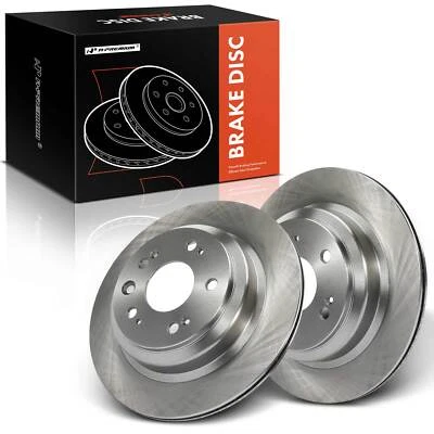 New Rear Disc Brake Rotor for Acura RL 2005 2006 2007 2008 2009 2010 2011 2012 - Image 1 of 4