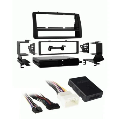 Kit de tablero y cables de instalación de radio Din individual estéreo para automóvil 99-8204 para Corolla con JBL Foto 1 de 4