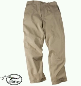  TrueFlies Manasota Chino Pant Mens Sea Oat Fly Fishing  40x32 NEW In Package  - Bild 1 von 3