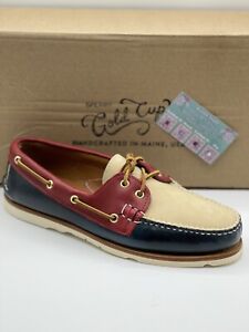 SPERRY GOLD CUP HANDCRAFTED IN MAINE AUTHENTIC ORIGINAL TRI-TONE BOAT SHOE (10)