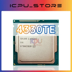 4TH Gen Intel Core i3-4330TE SR180 2.4GHz 2C / 4T 4MB 35W LGA 1150 CPU Processor - Picture 1 of 3