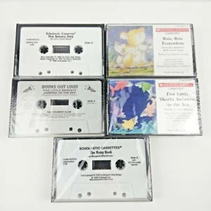 Scholastic Cassettes Pack of Four Books Out Loud One Audio Tape - Imagen 1 de 6
