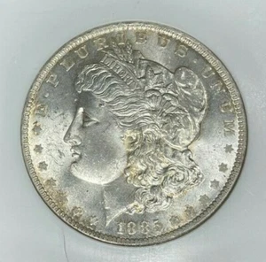 1885-O MORGAN SILVER DOLLAR ~ NGC MS 64 ~BEAUTIFUL COIN~ REF#64-102 - Picture 1 of 4