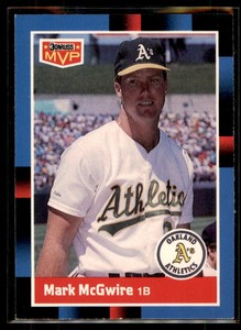 1988 Donruss Bonus MVP's Mark McGwire Oakland Athletics #BC-23