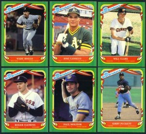 Tony Gwynn #52 1987 Fleer Star sticker