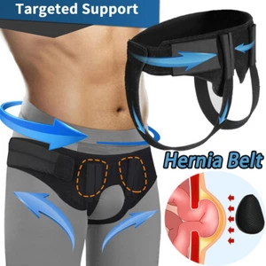 Hernia Support Belt Inguinal Groin Hernia Pain Relief Sports Hernia Truss Brace - Picture 1 of 18