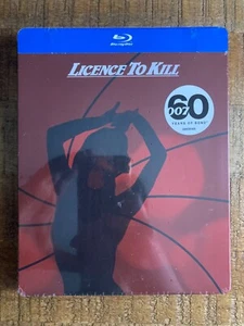 Licence to Kill [007] w. Steelbook (Blu-ray, 1989, EU Import, Region Free) *NEW* - Picture 1 of 5