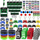 146 Pcs Video Game Party Favors, Gamer Party Favors for Boys - VIP Passes with L
