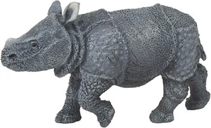 Figura de becerro rinoceronte indio Papo - Imagen 1 de 1