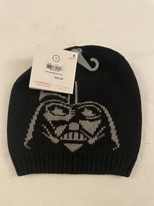 HANNA ANDERSSON Star Wars Darth Vader Beanie Hat Size Youth Small NWT - Picture 1 of 5