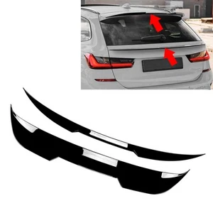 Rear Trunk Spoiler Roof Middle Wing Fit BMW 3 Series G21 Wagon Touring 2019-2023 - Picture 1 of 10