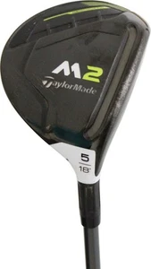 Left Handed TaylorMade Golf Club M2 2017 15* 3 Wood Senior Graphite Value - Picture 1 of 4