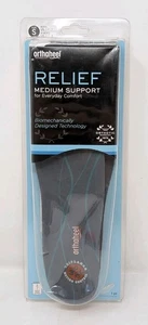 ORTHAHEEL REFIEF SMALL SUPPORT ORTHOTIC INSOLES SZ MEDIUM MENS AND WOMENS - Picture 1 of 5