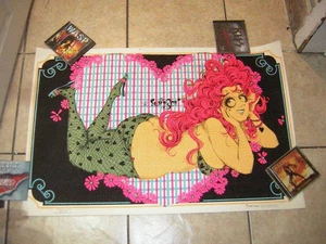 THE SWINGER BLACKLIGHT POSTER 1970 STAR CITY VINTAGE SEXY SWINGER - Bild 1 von 5