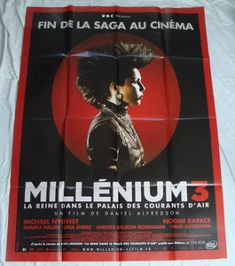 GIRL WHO KICKED THE HORNET'S NEST poster film francese 1p NOOMI RAPACE 2010 46x62 - Foto 1 di 16