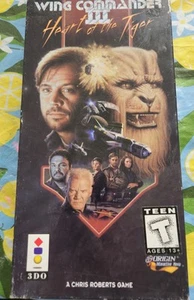 Wing Commander III: Heart of the Tiger (3DO 1995) Discs and box - Picture 1 of 5