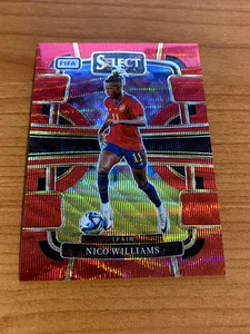 2023-24 Panini Select FIFA Soccer Red Wave NICO WILLIAMS Spain # 024/149 - Picture 1 of 1