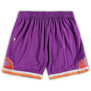 NWT Men's XL Mitchell & Ness NBA Phoenix Suns 1991/92 Swingman Shorts Purple - Picture 1 of 6