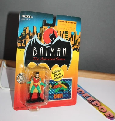 Ertl Batman La Serie Animada Robin Die Cast Metal Figura Juguete De Colección 1992 Foto 1 de 3