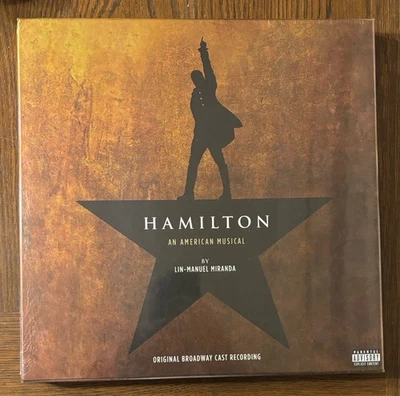 HAMILTON: An American Musical (Original Broadway Cast Recording), 4LP Vinyl Set - Image 1 of 2