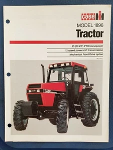Case Model 1896 Tractor Sales Brochure - AD-60041A      H - Picture 1 of 3