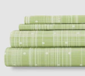 Ienjoy Home Green Moss Premium Ultra Soft 6-Piece California King Bed Sheet Set - Picture 1 of 5