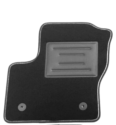 ASC tappetino auto lato guida  FORD C MAX II RESTYLING 2015-2019 bottoni tondi - Immagine 1 di 3