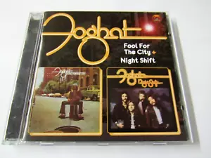 Foghat: Fool For the City+Night Shift 2on1 Cd 2012 Edsel/Bearsville Rare/Oop - Picture 1 of 4