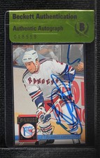 1993-94 Donruss Alexander Karpovtsev #212 BAS Certified BAS Encased Auto