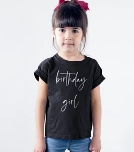 Youth Toddler Birthday Girl #2 T Shirt Party Outfit T-Shirt Gift Princess Girls - Picture 1 of 8