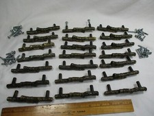 Lot 21 Cast BRASS 1993 TREE LIMB LOG CABIN Drawer Handle Pull Door Handles