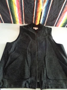 Filson USA Wool Zipper Pockets Vest Liner Mackinaw Hunting Cruiser XL - Picture 1 of 4