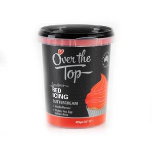 Over the Top Buttercream Red Icing 425G Decorating Cake Baking - Picture 1 of 1
