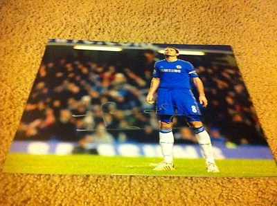 Foto autografiada de Frank Lampard 11x14 Chelsea Inglaterra NYCFC HOMBRE PRUEBA DE CIUDAD Foto 1 de 4