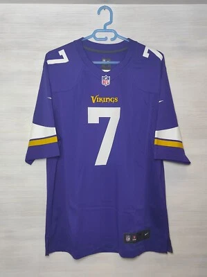 NFL #7 CHRISTIAN PONDER MINNESOTA VIKINGS SHIRT NIKE JERSEY SIZE M - Image 1 of 4