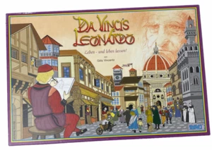 Da Vinci Leonardo Leben und Leben lassen Götz Vincentz Orakel Brett Spiel Karten - Imagen 1 de 4