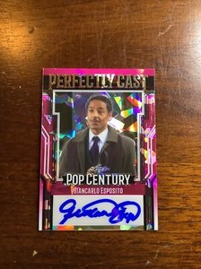 2023 Leaf Pop Century Metal Giancarlo Esposito Pink Cracked Ice SP 5/6