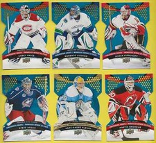 2008-09 Upper Deck UD McDonald's Goaltending Greats Set 6 w/Price Fleury Brodeur
