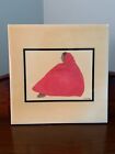 A.R.T. Co. Ceramic Tile R. C. Gorman Pink Shawl Signed By Artist