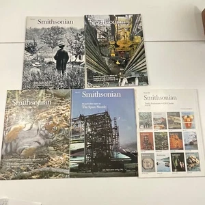 5 Smithsonian Magazines 1977 - 1980 Space Shuttle Matthew Brady 10th Anniversary - Picture 1 of 12