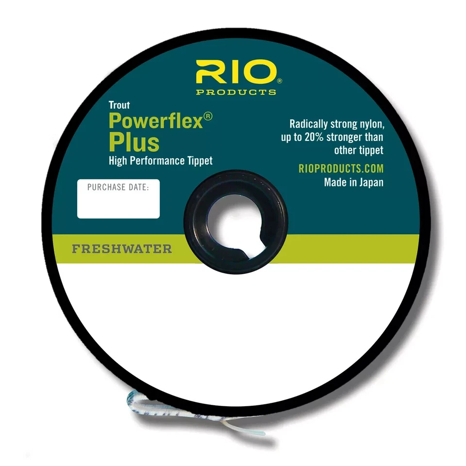 Rio Powerflex Plus Tippet 50 yd. Carrete TODOS LOS TAMAÑOS Foto 1 de 1