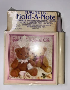 VTG Magnetic Hold-A-Note Fridge Magnet 200 Pages NOS - Picture 1 of 12