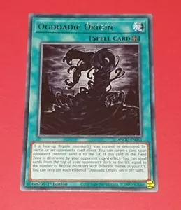 2020 YoGiOh 1st Edition Ogdoadic Origin Foil Heading Card - Picture 1 of 1