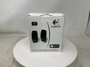 New in Box Logitech S150 Digital USB Stereo Computer Speakers Unused Read - Picture 1 of 9