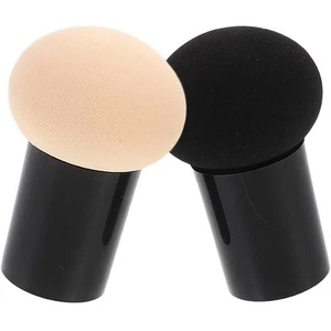 Esponjas aplicadoras de esponja Miss de viaje de huevo de belleza 2 piezas maquillaje niñas - Imagen 1 de 12