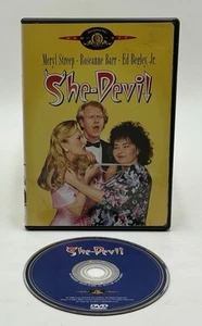 She-Devil DVD Meryl Streep Roseanne Barr Ed Begley Jr Rare OOP - Picture 1 of 6