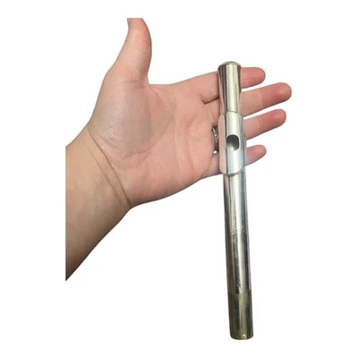 Communhardt KG Flauta Plata Esterlina Junta Cabeza EE. UU. Flauta Profesional Parte Foto 1 de 4